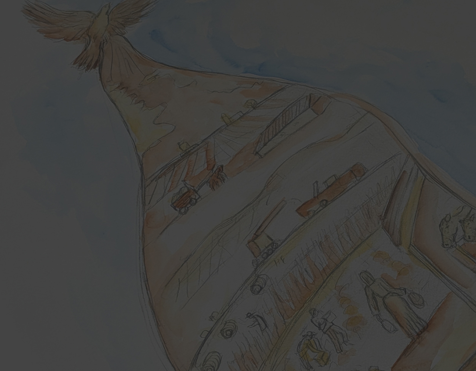 The artists rendering of the monument